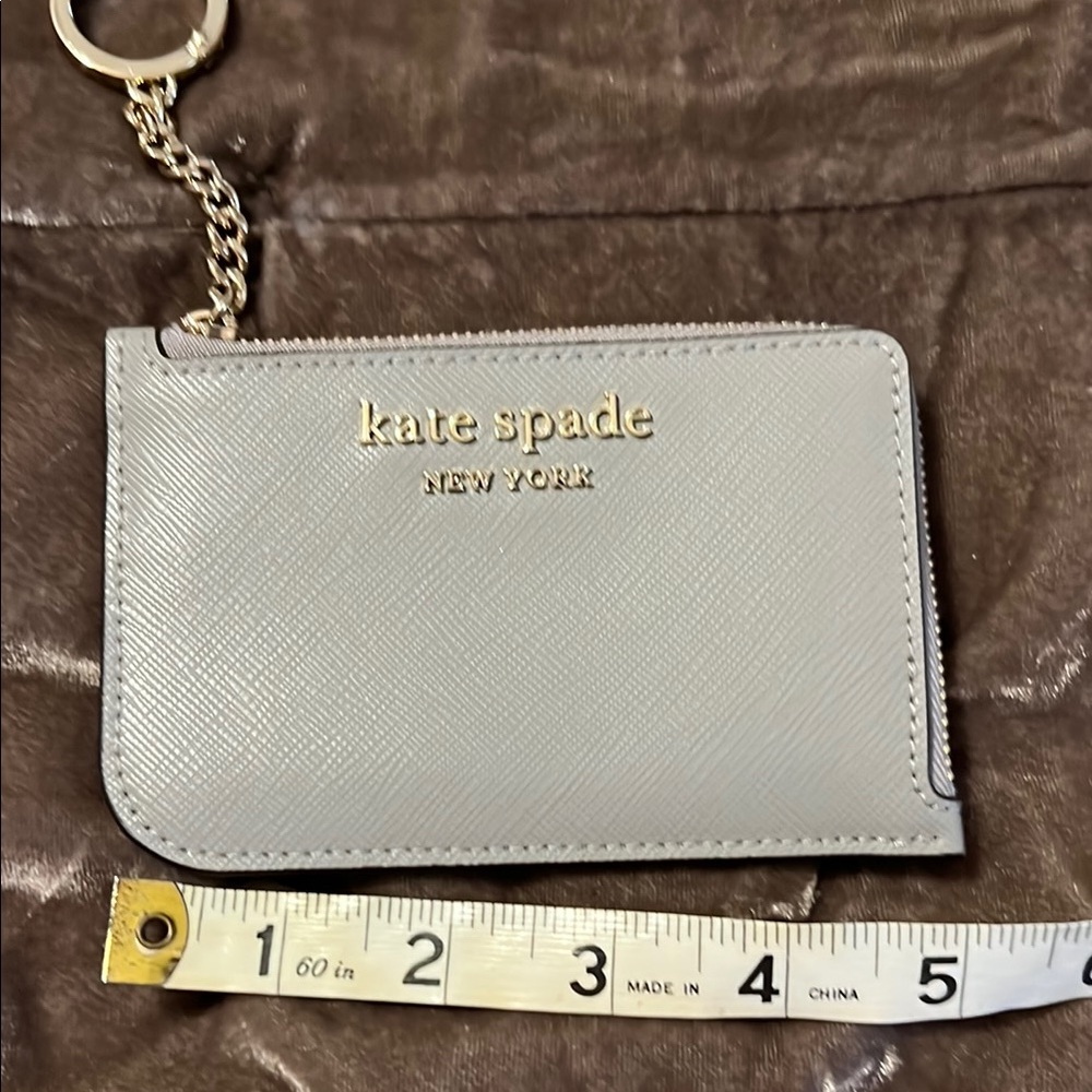 Kate Spade Gray Card Holder